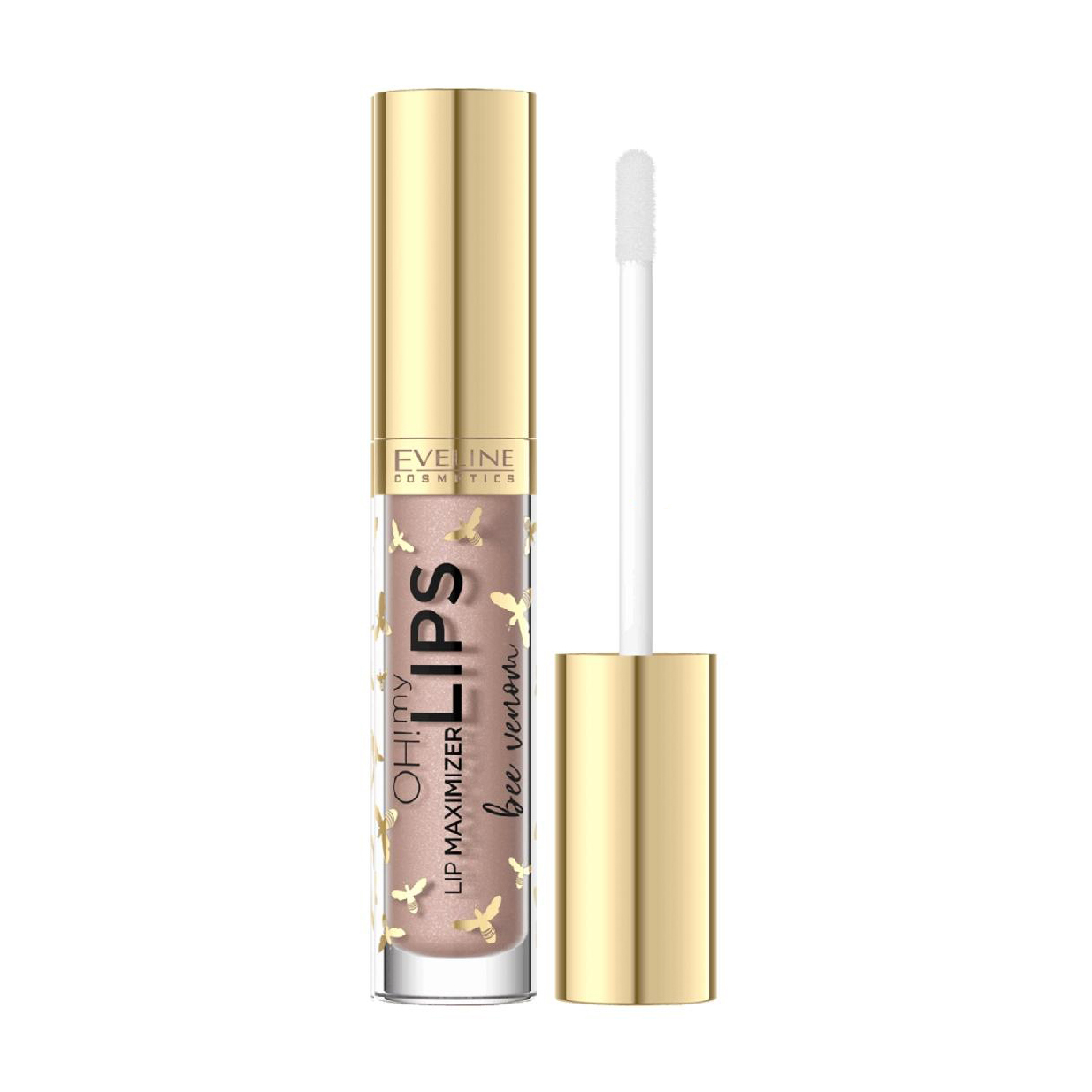 Блиск для губ з ефектом збільшення Eveline Cosmetics OH! My Lips Lip Maximizer Bee Venom, 4.5 мл